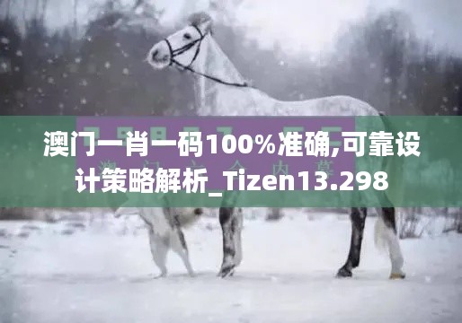 澳门一肖一码100%准确,可靠设计策略解析_Tizen13.298