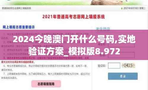 2024今晚澳门开什么号码,实地验证方案_模拟版8.972