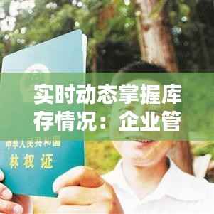 实时动态掌握库存情况:企业管理的智慧之选