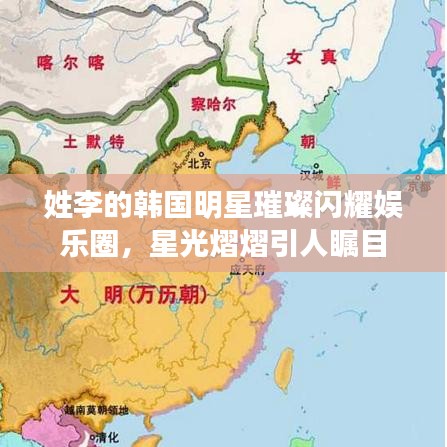 姓李的韩国明星璀璨闪耀娱乐圈,星光熠熠引人瞩目