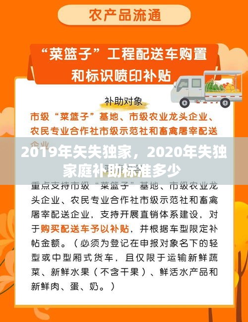 2019年矢失独家,2020年失独家庭补助标准多少